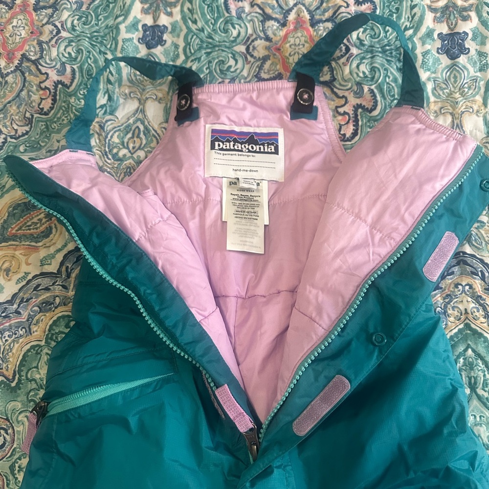 Patagonia Toddler’s  Snow Bibs Unisex - Picture 3 of 7